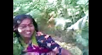 Desi village girl outdoor fucked by neighbor @ Leopard69Puma